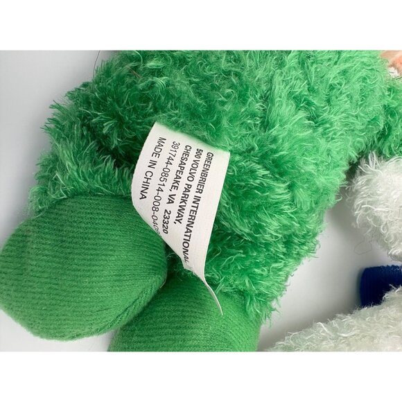 Musical Elf & Snowman Plush Toys Set - 7" Greenbrier International Soft Fuzzy Fa - Picture 3 of 5